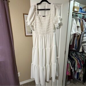Long White Dress